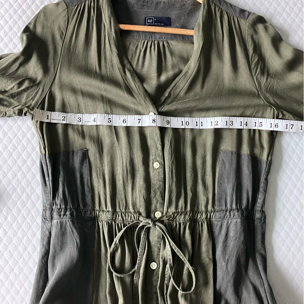 GAP Shirt Dress Size 0 - Picture 10 of 12